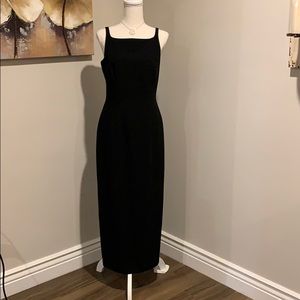 Ann Taylor Black Long Evening Dress